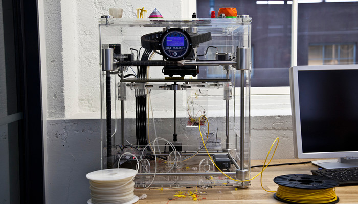 3D touch printer in the Aalto Fablab. Photo by Anna Berg